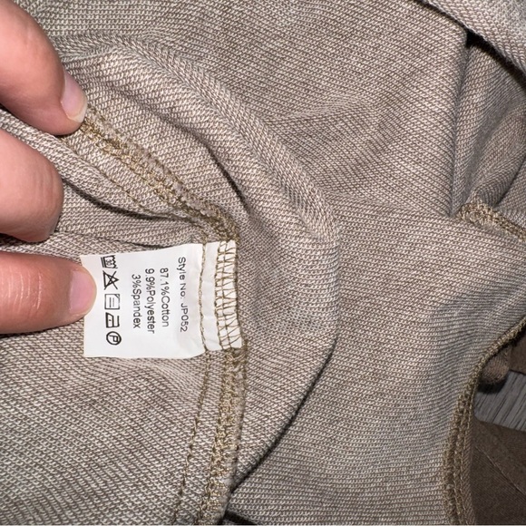 EXLURA JP052 Womens Brown Sleeveless Jumpsuit Wide Leg Casual Pockets Size L - Picture 5 of 12